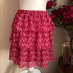 Gap Ruffle Mini Skirt